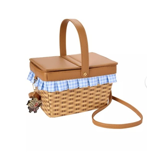 🤍🧺RARO Mago de Oz🪄Cartera Cesta 👜 Y Llavero Toto Difícil de Encontrar 🐶🩵 - Imagen 15 de 19