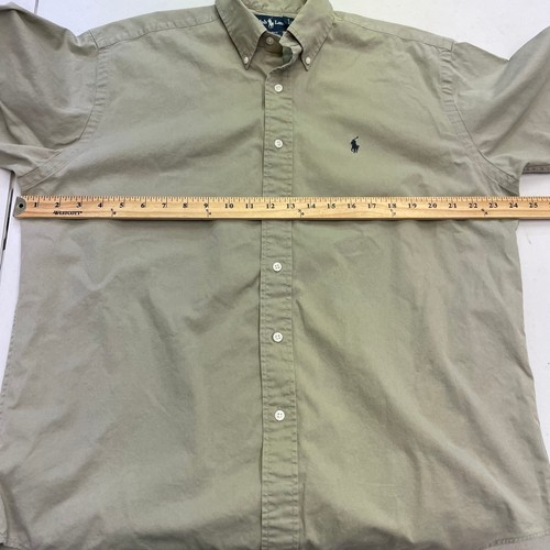Ralph Lauren Blake 100% Cotton Short Sleeve Button-up Men's Medium - Picture 15 of 17