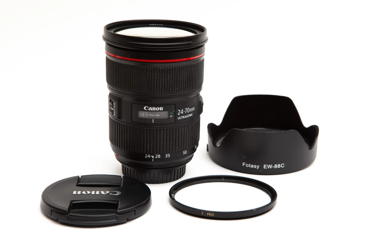 Canon EF f/2.8 Camera Lenses 24-70mm Focal for sale - eBay