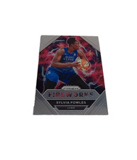 2021 Panini WNBA Prizm Basketball Minnesota Lynx Fireworks Sylvia Fowles #4 NM