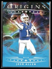 2025 Panini Origins Josh Allen Turquoise /50 Bills