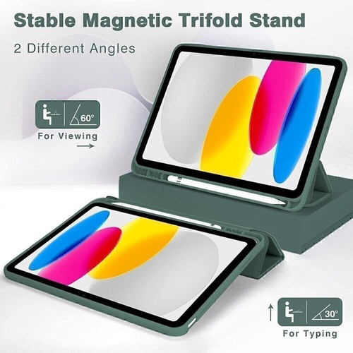 QWERTZ Beleuchtete Tastatur Hülle Für iPad 6/7/8/9/10th Gen Air 11" Pro 11" 2025 - Bild 40 von 72