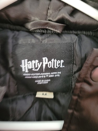 Harry Potter Hufflepuff Polyester schwarz Kapuzenjacke Größe Herren Medium - Bild 5 von 5