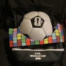 FIFA World Cup 2026 Black Backpack, Logo Strap