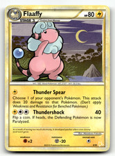 Flaaffy 42/123 Normal Uncommon HeartGold SoulSilver MP