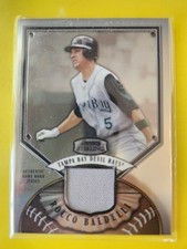 2007 Bowman Sterling Jersey #RB Rocco Baldelli - Tampa Bay Devil Rays A