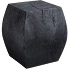 Uttermost 25296 Grove 17 inch Rustic Black Accent Stool