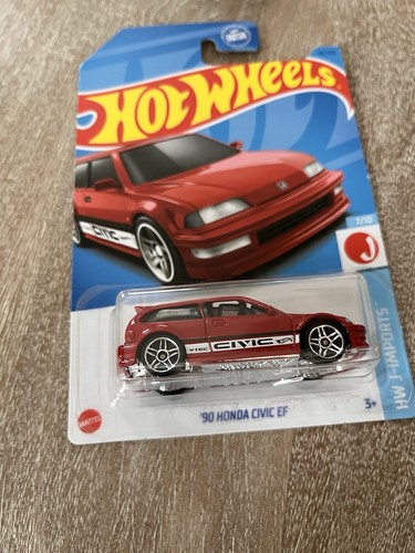 Hot Wheels J-imports 1990 Honda Civic EF • ERROR Interior Misalignment - Picture 2 of 5