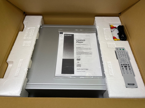 _-GUARANTEED REFURB-_ Sony DVP-CX777ES 400 CD/DVD Compact Changer/Player ES - Picture 12 of 16