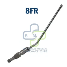 Frazier Suction Tube Atraumatic Tip 8FR Surgical ENT Instruments