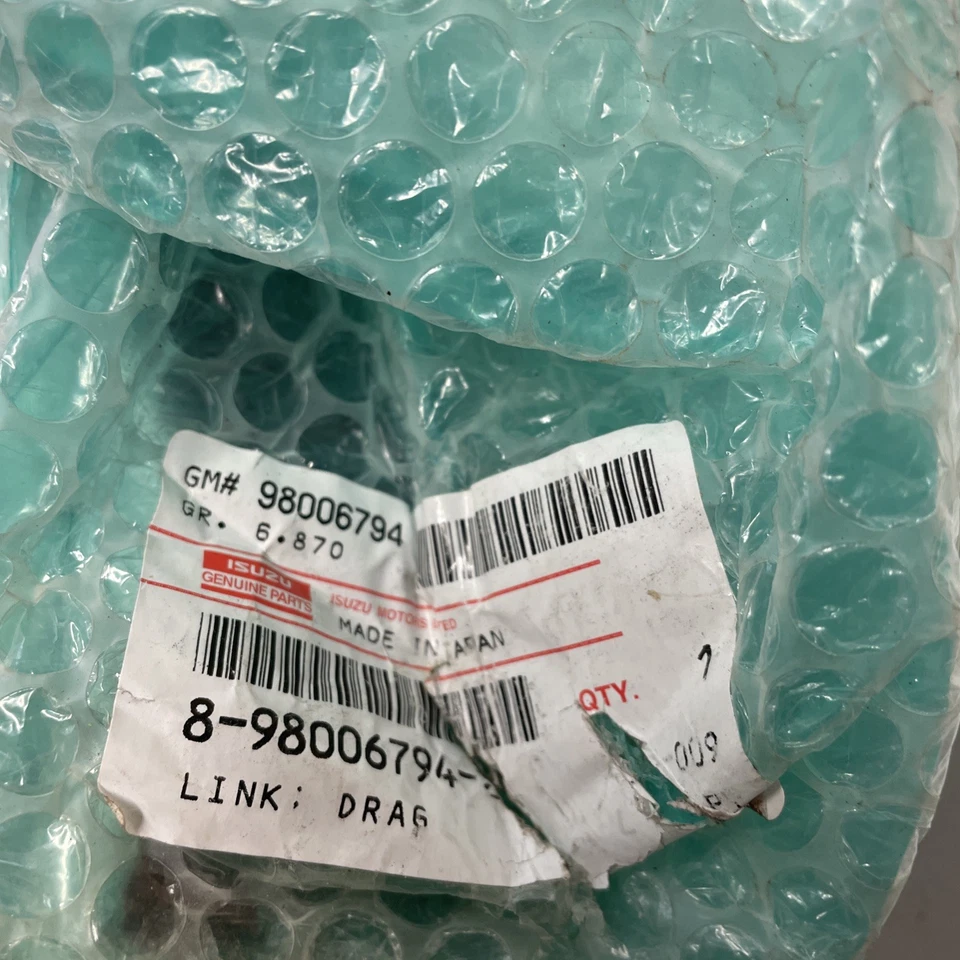Enlace de arrastre 8-98006794-2 para camión Isuzu 4HK1 700P NPR faltan tuercas y pasadores Foto 3 de 4