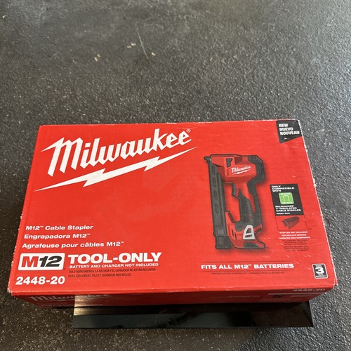 Milwaukee M12 2448-20 Pistola a graffetta - Rosso - Foto 3 di 3
