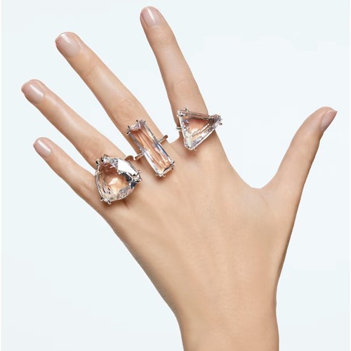 Swarovski Mesmera cocktail ring Set (3), Mixed cuts 50 EUR / 5 USA - Picture 7 of 12