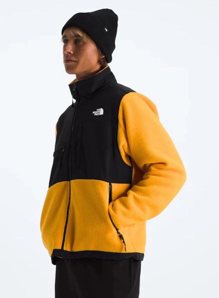NORTH FACE MEN'S DENALI FLEECE JACKET retro 95’ Summit Gold XLG BNWT authentic - Image 3 of 4