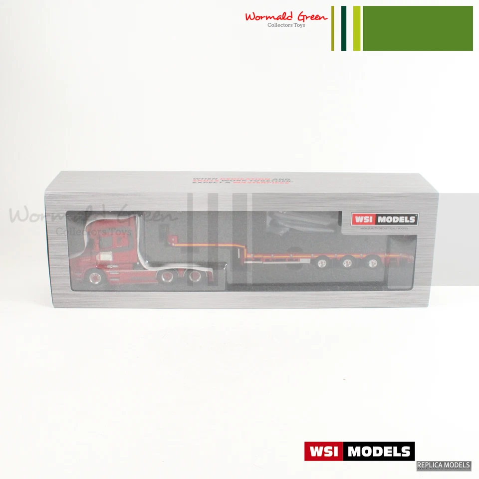 WSI | COLECCIÓN RÉPLICA MODELOS Nº86 TG TRANS SCANIA T164 V8 LÍNEA SUPERIOR CARGADOR BAJO Foto 2 de 3