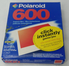Vintage Polaroid 600 Instant Film Pack 10 Photos SEALED! EXPIRED 03/05