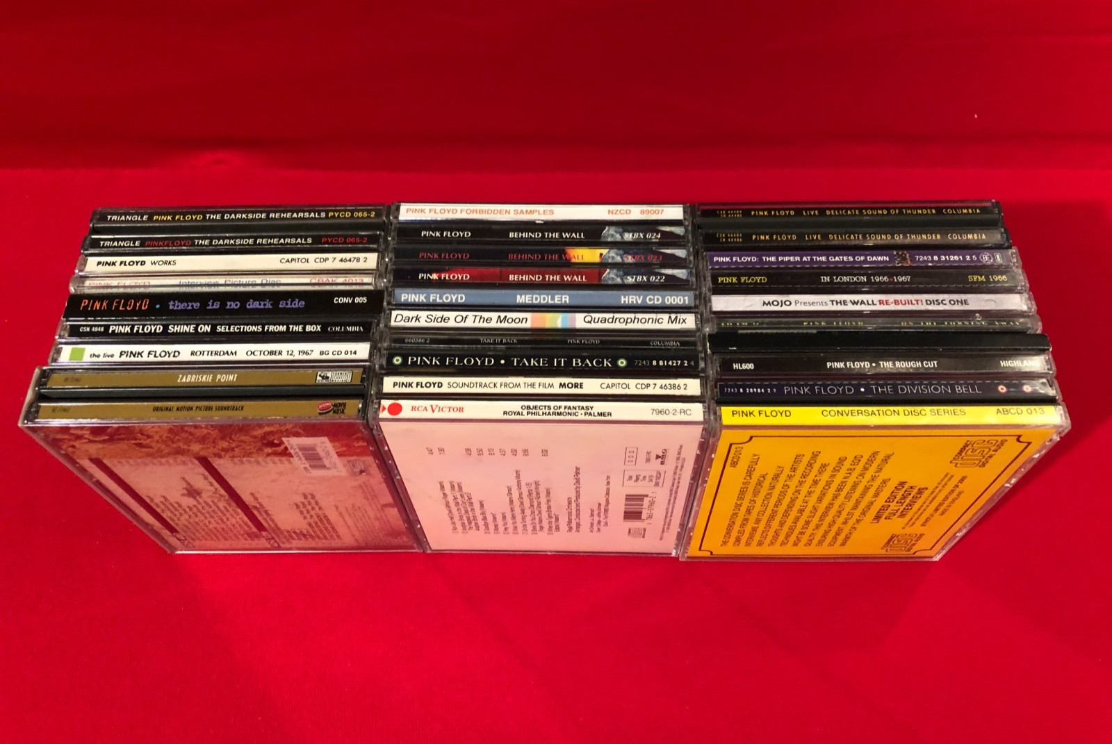 PINK FLOYD CDs  - GILMOUR WATERS MASON WRIGHT CDs - some obscure - you choose!