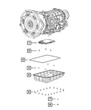 Genuine Mopar Transmission Oil Filter 68224232AA