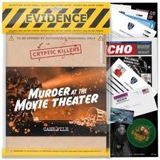 Fun Murder Mystery Game for Couples and Groups: Cracking the Movie Theater Case