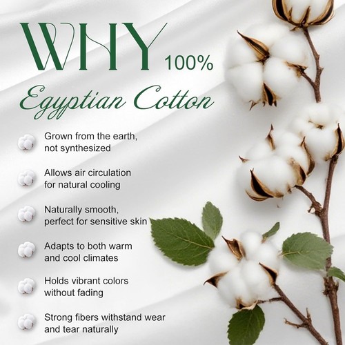 Ivellow Queen Sheets Set 100% Egyptian Cotton 1200TC 6PC White Deep Pocket 18" - Picture 7 of 8