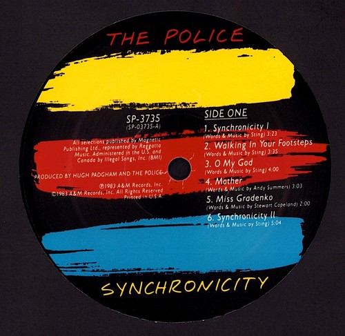 The Police ‎- Synchronicity (Purple Translucent Vinyl LP - US 1983)° Rare Press - Bild 5 von 5