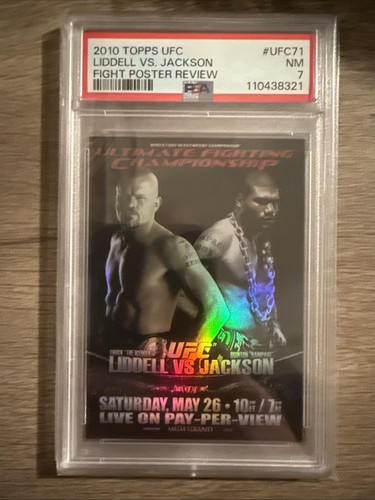 2010 UFC Serie 4 Kampf Poster Review UFC71 ( vs) Quinton Jackson Chuck Liddell - Bild 1 von 2
