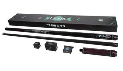 American 9-Ball Pool Queue Kohlefaserschaft EVO Luna Malachite Eclipse Full Set