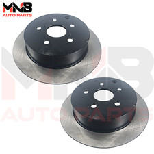 PAIR REAR BRAKE DISCS FITS TOYOTA ESTIMA 2.4L 2006-2019 IMPORTED PETROL & HYBRID