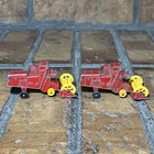 VTG Lot Of 2✅ Matchbox Lesney England No.65 Claas Combine Harvester 1:64 Diecast