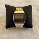 Vintage Seiko C359-5000 Calculator LCD Digital Watch
