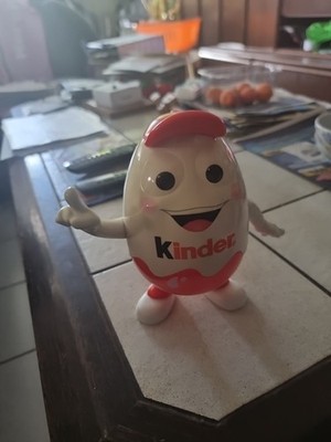 FERRERO Kinder Chocolate Ü Egg Money Box for Placing Red Black White Colour