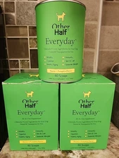 Other Half Everyday Dog Pet All in One Supplement 3x 60 scoops exp 1/27