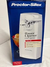 Proctor Silex Electric Can Opener # 75210 NEW in Open Box