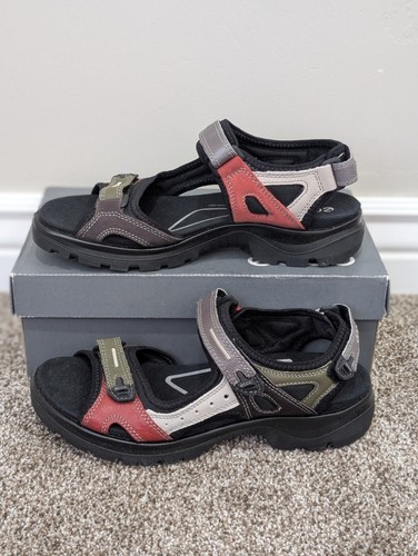 Size 11-11.5 Women's (9-9.5 M)Ecco Yucatan W Offroad 82208352113 Strappy Sandals - Picture 2 of 8