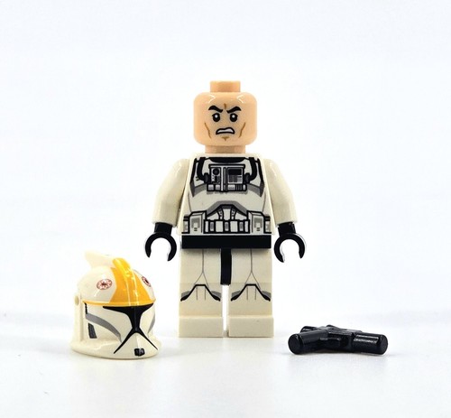Lego Star Wars Minifigure Clone Trooper Pilot Phase 1 SW0609 Set 75076 Gunship - Picture 4 of 11