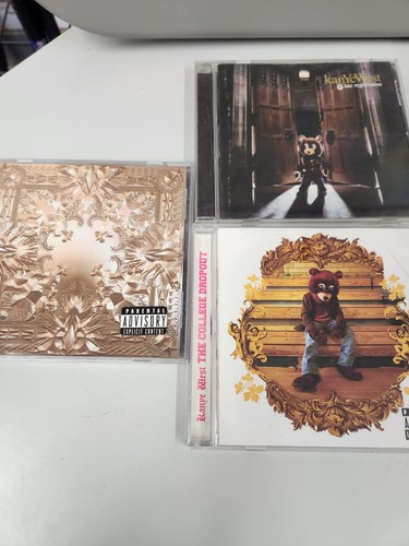 Kanye West CD Lot (3) Watch The Throne, Late Registration, The College Dropout CD