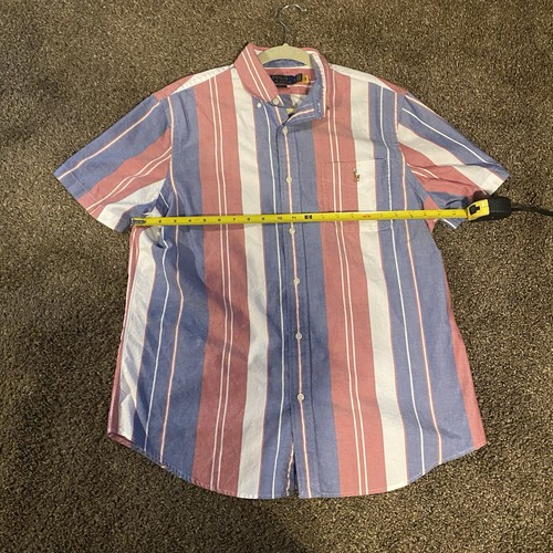 Polo Ralph Lauren Short Sleeve Oxford Button Up Shirt Classic Fit Size Large - Picture 10 of 13