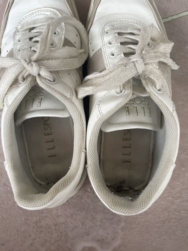Elle Sport White Nude Trainers Size 5 - Picture 4 of 7