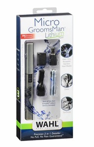 Wahl Lithium Micro Groomsman Men S Personal Ear Nose Brow Trimmer Ebay