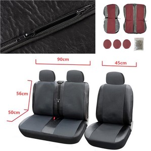 Details About 1 2 Seat Covers Car Seat Cover For Transporter Van Truck Interior Accessories