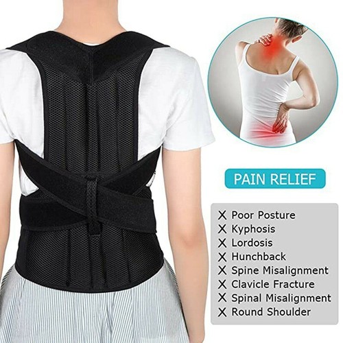 US STOCK Heavy Lifting Lumbar Back Men/Women Waist Support Belt Brace For Work - Picture 16 of 20