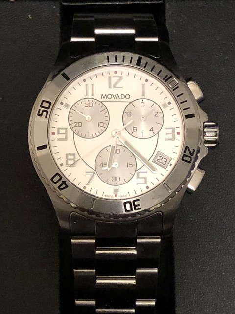 movado sport chronograph