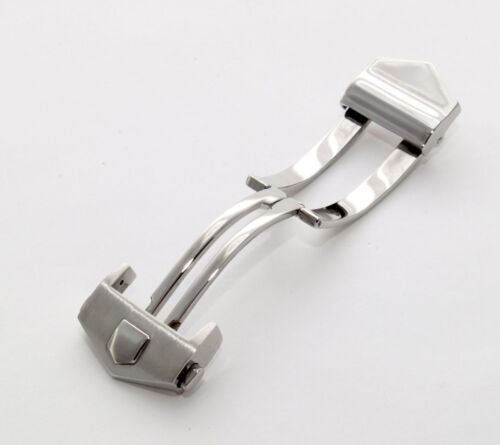 Stainless Steel Deployment Clasp to fit TAG Heuer Carrera, Monaco Targa Florio - Picture 2 of 4
