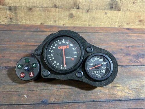 Tachometer & Speedometer & Light Signals Original Derbi OEM GRP50 Assembly - Picture 5 of 20