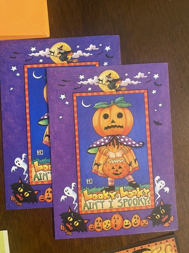Mary Engelbreit Large Lot of 12 Greeting Cards W/Envelopes Halloween New - Picture 7 of 7