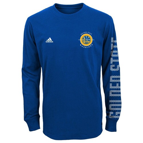 Juego de Camiseta Adidas Golden State Warriors Cager Jóvenes Niños Talla 5/6 Nuevo $32 - Imagen 2 de 3