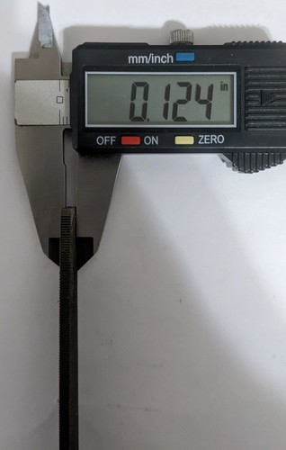 8" INCH FLAT SECOND CUT FILE VINTAGE KEARNEY & FOOT [K&F] (QTY: 1) USA NOS - Picture 6 of 7