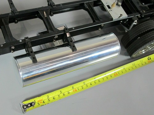 Pair 7" inch Aluminum Fuel Gas Tank Tamiya R/C 1/14 King Grand Hauler Cascadia - Picture 5 of 5