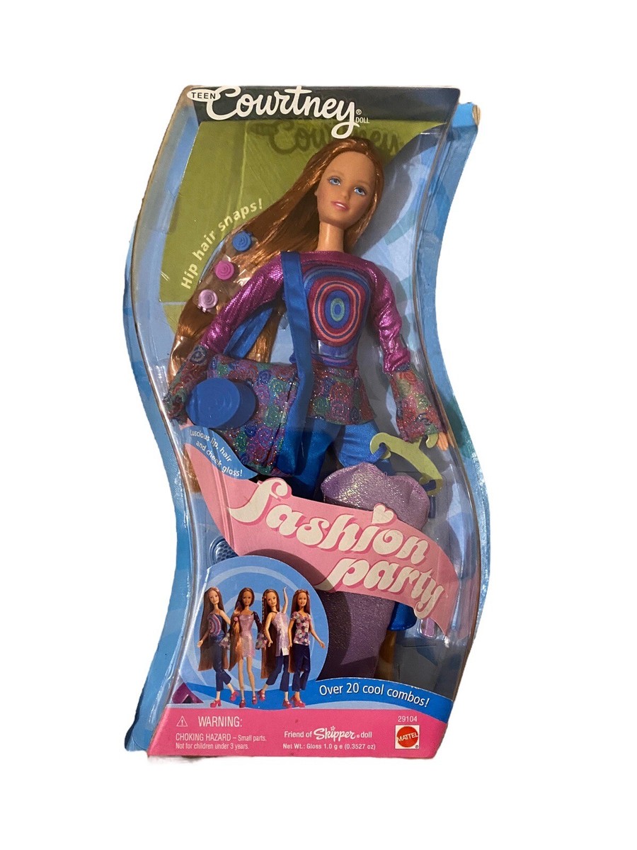 2000 Mattel Barbie Teen Courtney Friend of Skipper Fashion Party