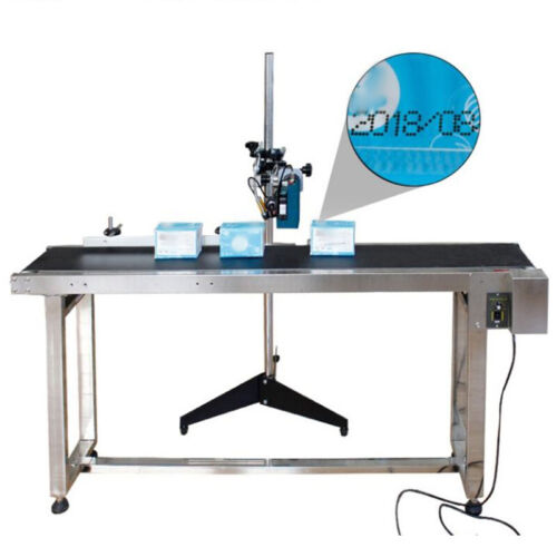 Stampante data intelligente macchina marcatura laser data di produzione codifica codice QR - Foto 2 di 4